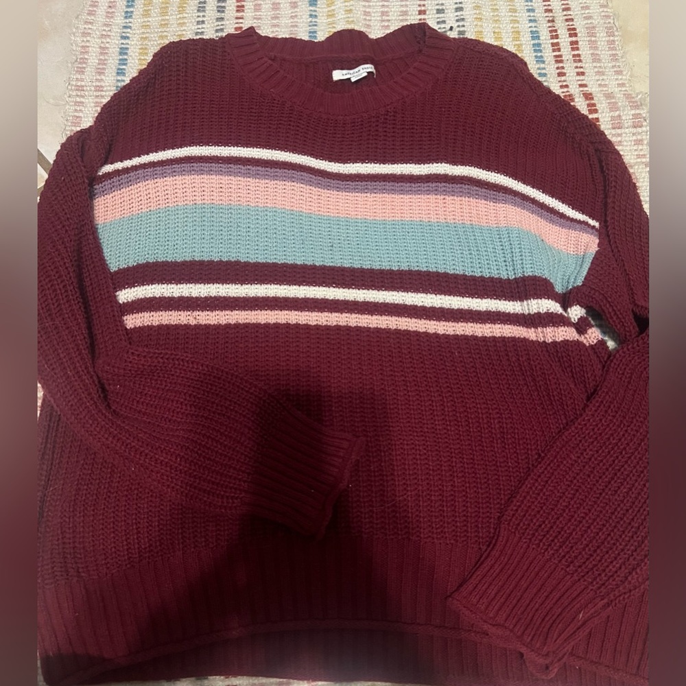 American eagle striped sweater